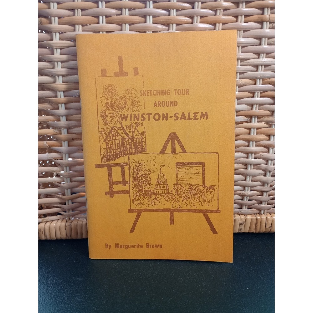 Sketching Tour Around Winston-Salem Marguerite Brown Booklet 1970